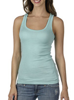 Bella sheer rib longer lenght tank top #8780