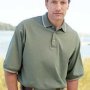 Columbia Tipped Collar Jersey Sport Shirt