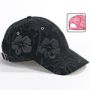 HYP Floral Print Cotton Nylon 6 Panel Baseball