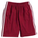 HYP Men's Mesh Shorts with White Side Stripe