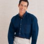 Van Heusen Long Sleeve Peached Twill Shirt