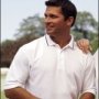 Nike Golf White Tipped Pique Sport Shirt